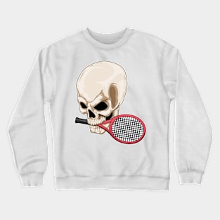 Skull Tennis Tennis racket Crewneck Sweatshirt